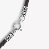 Ketting | Ketting^Rebel & Rose Necklaces - Necklace Leather Brown |