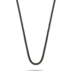 Ketting | Ketting^Rebel & Rose Necklaces - Necklace Leather Brown |
