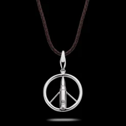 Ketting | Ketting^Rebel & Rose Necklaces - Necklace Make Love Not War 925 |