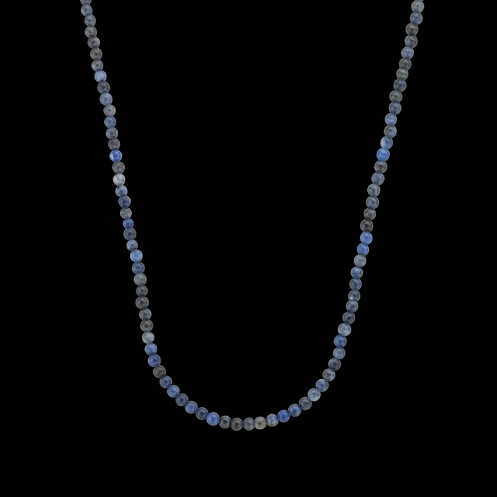 Ketting | Ketting^Rebel & Rose Necklaces - Necklace Midnight Blue - 4mm |
