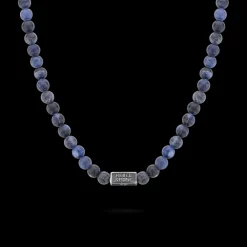 Ketting^Rebel & Rose Necklaces - Necklace Midnight Blue - 6mm (70cm) |