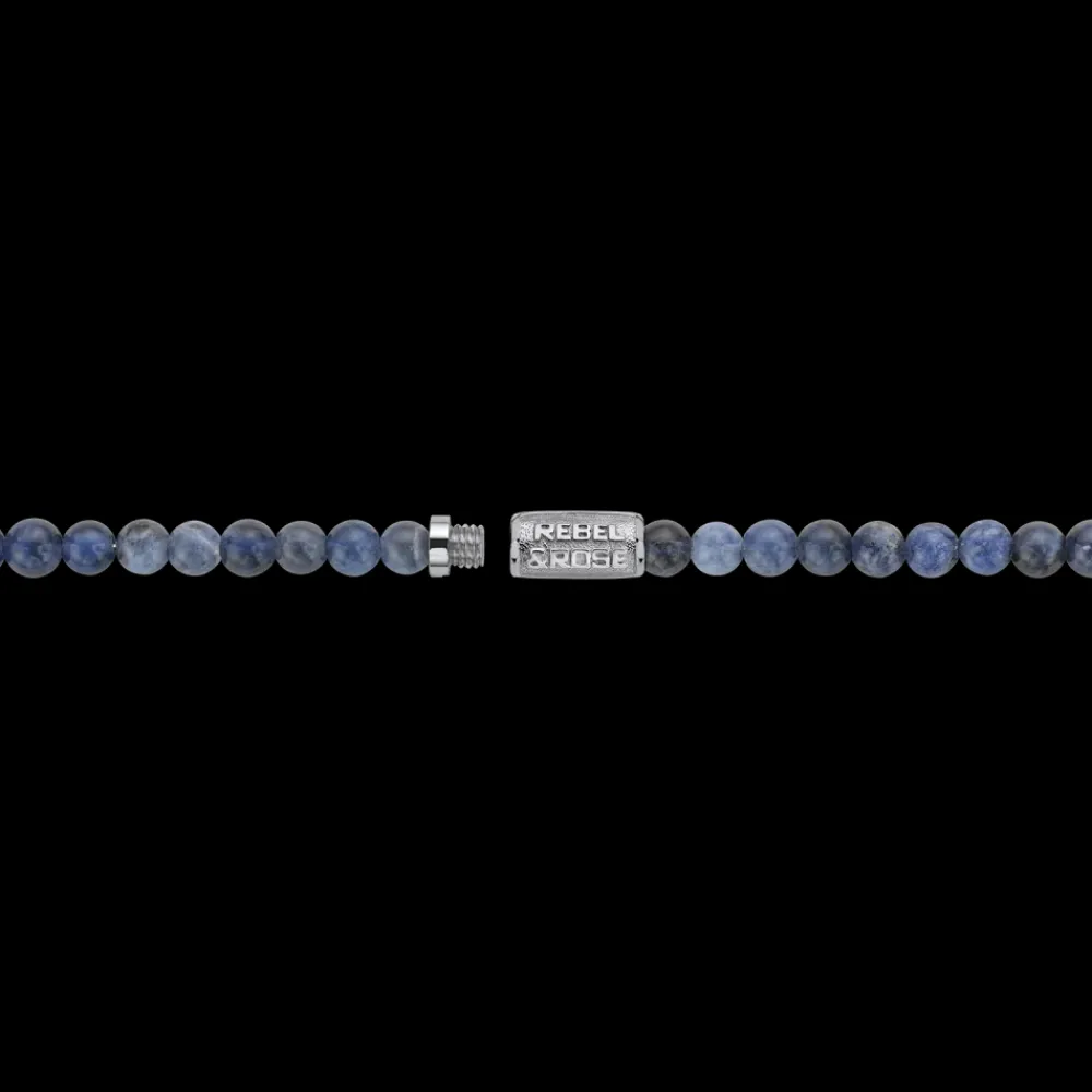 Ketting | Ketting^Rebel & Rose Necklaces - Necklace Midnight Blue - 4mm |