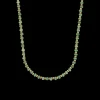 Ketting^Rebel & Rose Necklaces - Necklace Mix Green Adventure Yellowgold - 4mm |