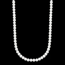 Ketting | Ketting^Rebel & Rose Necklaces - Necklace Pearl Gem Gold 6mm |