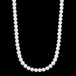 Ketting^Rebel & Rose Necklaces - Necklace Pearl Gem Gold 8mm |