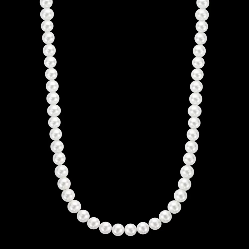 Ketting | Ketting^Rebel & Rose Necklaces - Necklace Pearl Gem 8mm |