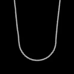 Ketting^Rebel & Rose Necklaces - Necklace Silver Shine - 3mm |
