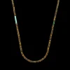 Ketting | Ketting^Rebel & Rose Necklaces - Necklace Slices Tiger Lily - 4mm |