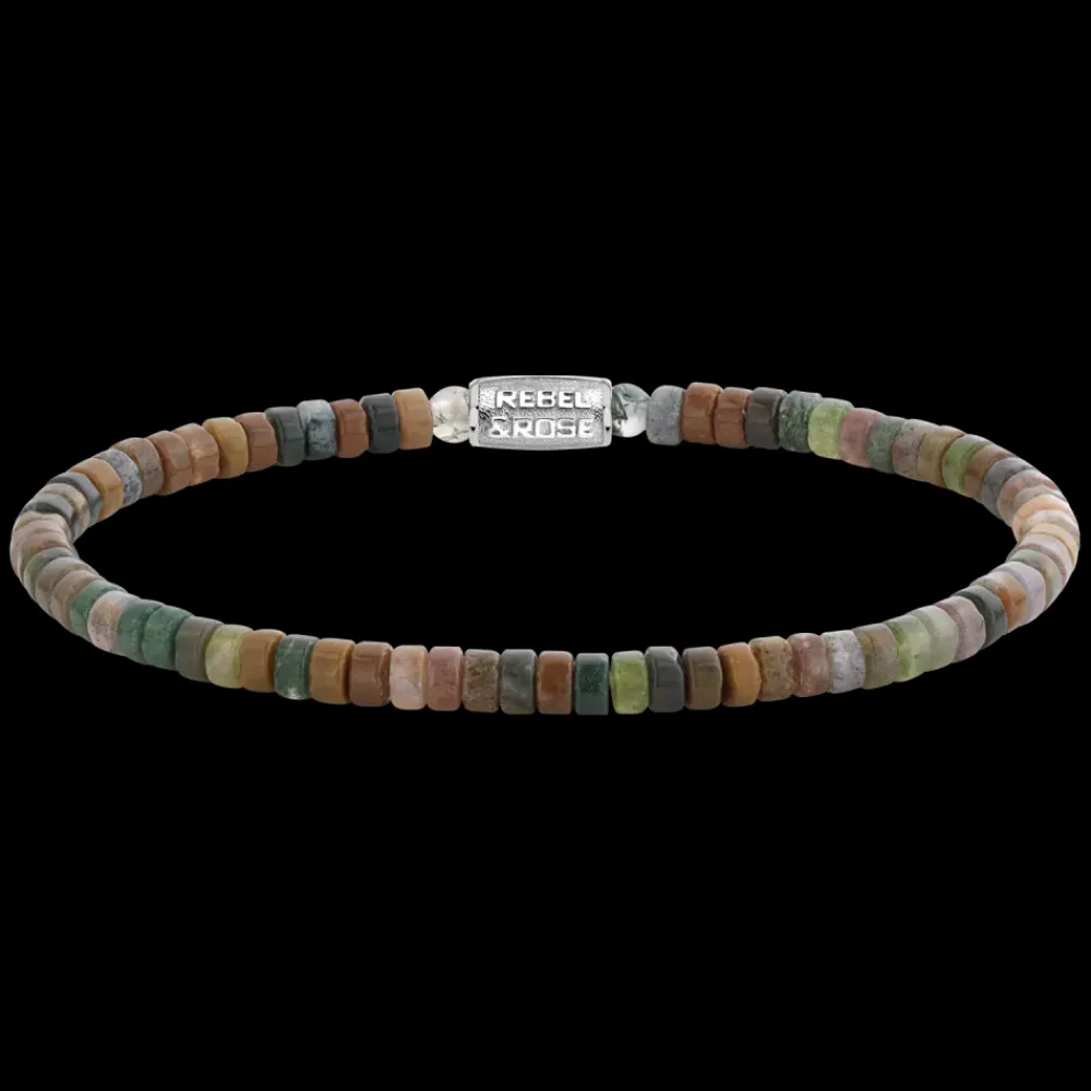 Armband | Armband^Rebel & Rose No Balls Please - Slices - Indian Summer - 4mm |