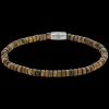 Armband | Armband^Rebel & Rose No Balls Please - Slices - Tiger Lily - 4mm |