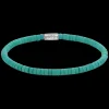 Armband | Armband^Rebel & Rose No Balls Please - Slices - Turquoise - 4mm |