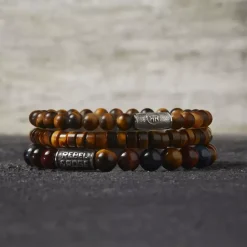 Armband | Armband^Rebel & Rose No Balls Please - Slices - Tiger Lily - 6mm |