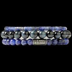 Armband | Armband^Rebel & Rose No Balls Please - Slices - Midnight Blue - 4mm |