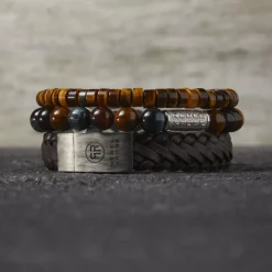 Armband | Armband^Rebel & Rose No Balls Please - Slices - Tiger Lily - 6mm |