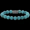 Armband | Armband^Rebel & Rose Silverbead - Turquoise Delight 925 - 8mm |