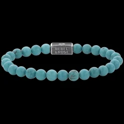 Armband | Armband^Rebel & Rose Silverbead - Turquoise Delight 925 - 6mm |