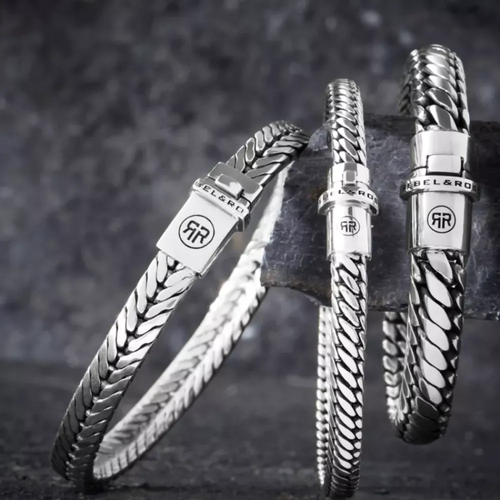 Armband | Armband^Rebel & Rose Sterling Silver Line - Hermes Six |