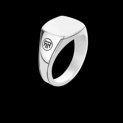 Ring^Rebel & Rose Sterling Silver Rings - Ring Square Silver Shine |
