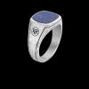 Ring^Rebel & Rose Sterling Silver Rings - Ring Square Vintage Lapis   |