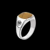 Ring^Rebel & Rose Sterling Silver Rings - Ring Square Tiger   |