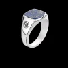 Ring^Rebel & Rose Sterling Silver Rings - Ring Square Lapis   |