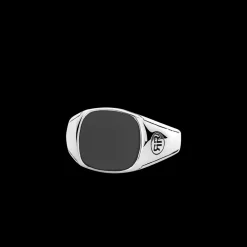 Ring^Rebel & Rose Sterling Silver Rings - Ring Square Onyx   |