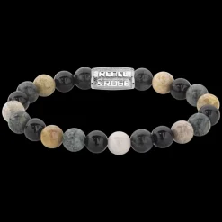 Armband^Rebel & Rose Stones Only - Autumn Storm - 8mm |