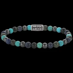Armband^Rebel & Rose Stones Only - Blue Nights Vintage - 6mm |