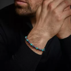 Armband^Rebel & Rose Stones Only - Blue Nights Vintage - 6mm |