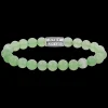 Armband | Armband^Rebel & Rose Stones Only - Bottle Green PMD - 8mm - po |
