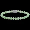 Armband | Armband^Rebel & Rose Stones Only - Bottle Green PMD - 6mm - po |