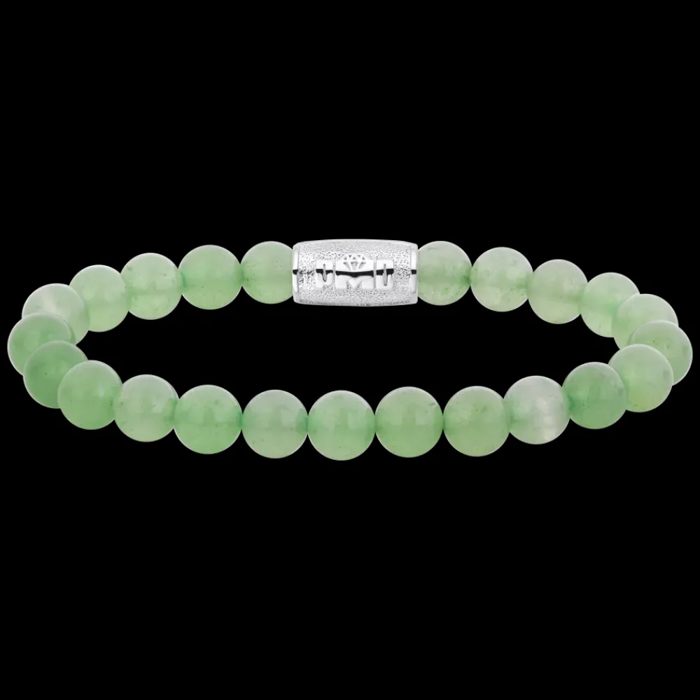 Armband | Armband^Rebel & Rose Stones Only - Bottle Green PMD - 8mm - po |