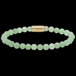 Armband | Armband^Rebel & Rose Stones Only - Bottle Green PMD Yellowgold - 6mm - po |