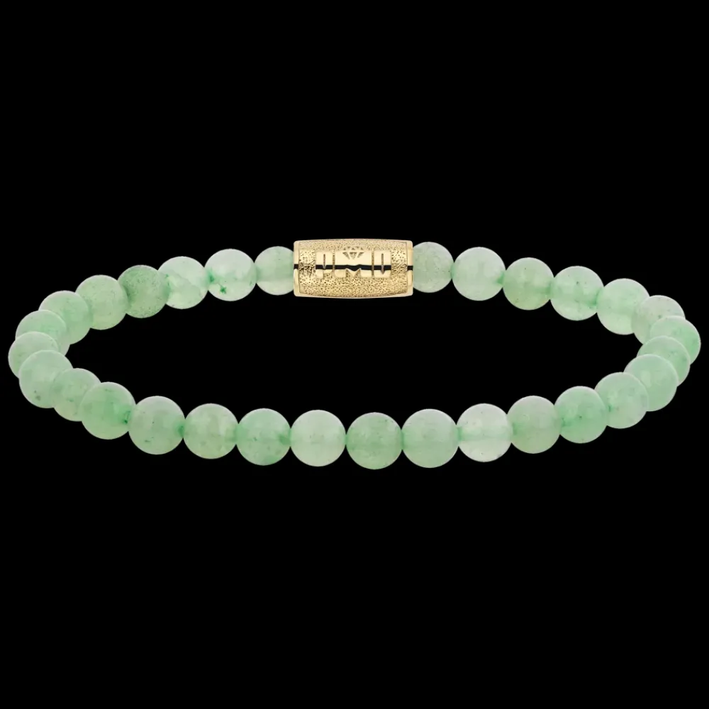 Armband | Armband^Rebel & Rose Stones Only - Bottle Green PMD Yellowgold - 6mm - po |