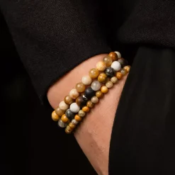 Armband^Rebel & Rose Stones Only - Desert Storm - 8mm |