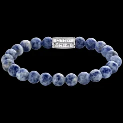 Armband^Rebel & Rose Stones Only - Dutch Delfts Blue - 8mm |