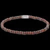 Armband | Armband^Rebel & Rose Stones Only - Glass Rocks Red Jazz  - 4mm |