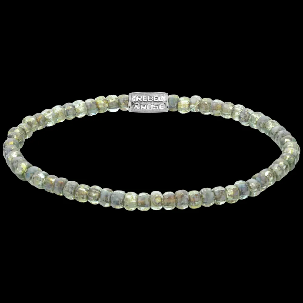 Armband^Rebel & Rose Stones Only - Glass Rocks Secret Garden - 4mm |