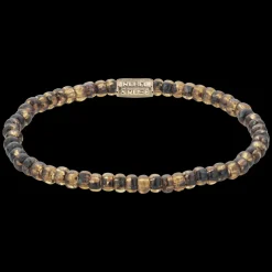 Armband^Rebel & Rose Stones Only - Glass Rocks Tiger Yellowgold - 4mm |