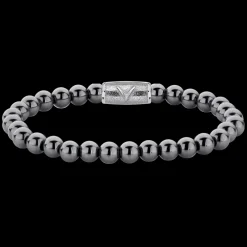 Armband | Armband^Rebel & Rose Stones Only - Grey Silver Shine DV - 6mm |
