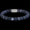 Armband | Armband^Rebel & Rose Stones Only - Matt Midnight - 8mm |