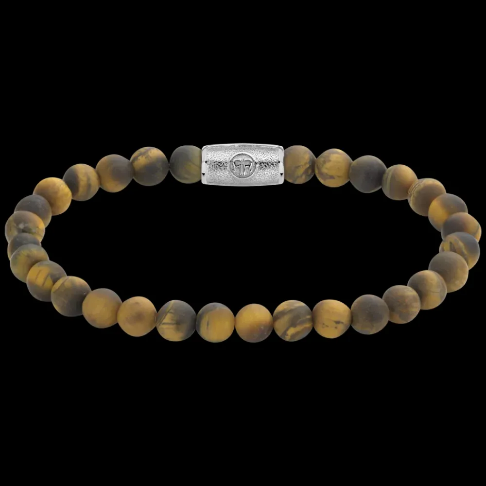 Armband | Armband^Rebel & Rose Stones Only - Matt Tiger Lily - 6mm |