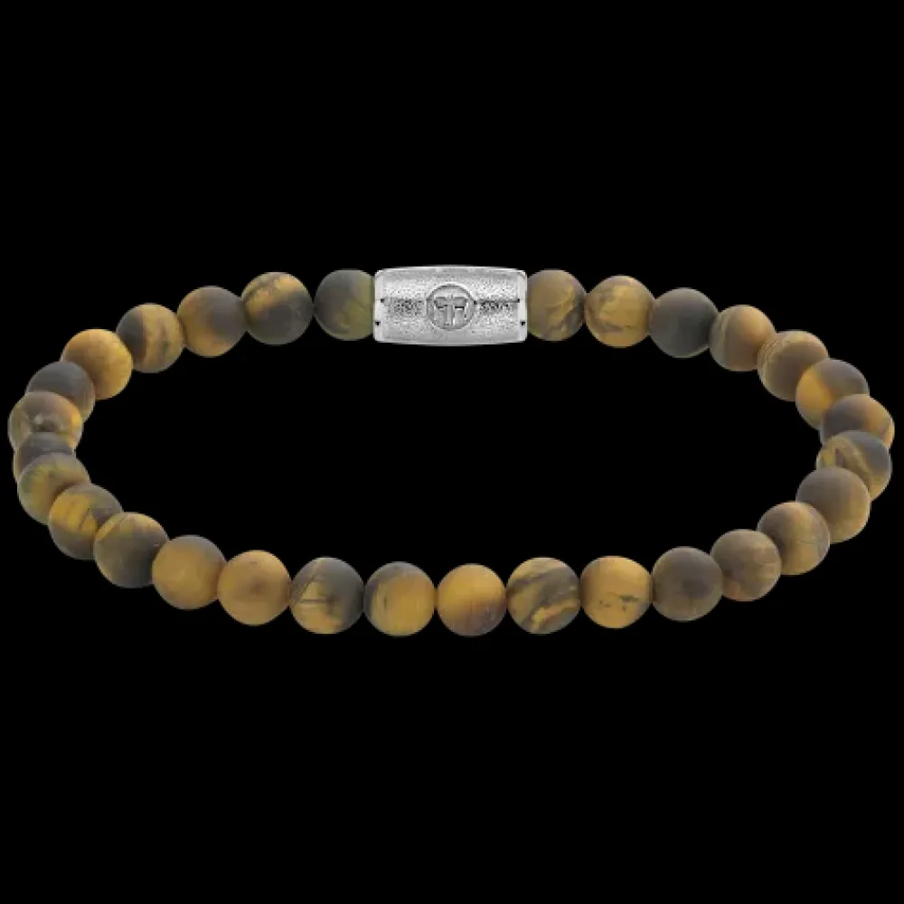 Armband | Armband^Rebel & Rose Stones Only - Matt Tiger Lily - 6mm |