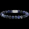 Armband | Armband^Rebel & Rose Stones Only - Midnight Blue - 8mm |