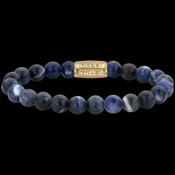 Armband | Armband^Rebel & Rose Stones Only - Midnight Blue Yellowgold - 8mm |