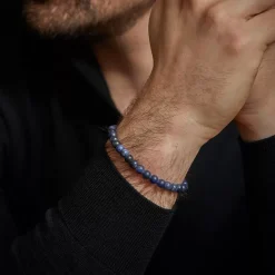 Armband^Rebel & Rose Stones Only - Midnight Blue Vintage - 6mm |