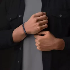 Armband | Armband^Rebel & Rose Stones Only - Midnight Blue Yellowgold - 8mm |