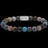 Armband^Rebel & Rose Stones Only - Ocean Coral - 8mm |