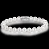 Armband | Armband^Rebel & Rose Stones Only - Pearl Gem - 8mm |