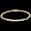 Armband^Rebel & Rose Stones Only - Pearl Gem meets Yellowgold - 4mm |